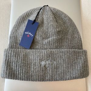 Noah cashmere grey men’s beanie